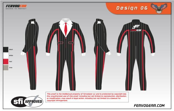 Custom race suit design 6