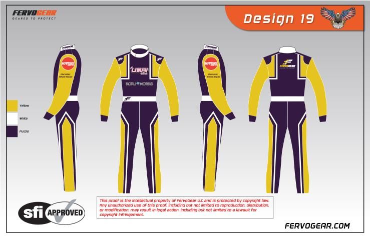 Custom race suit design 19