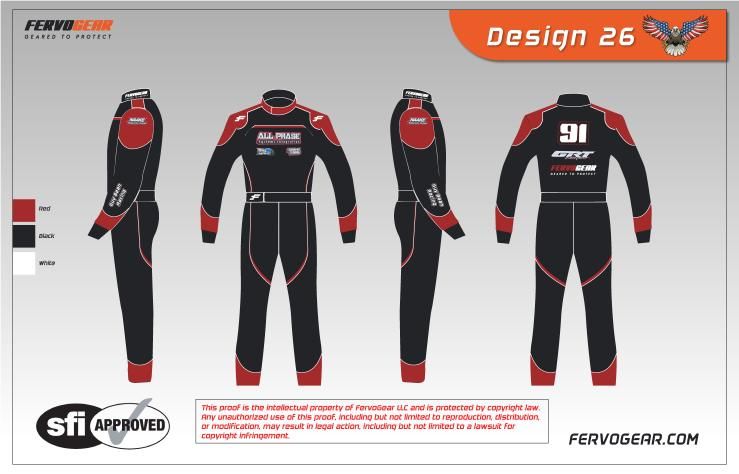 Custom race suit design 25