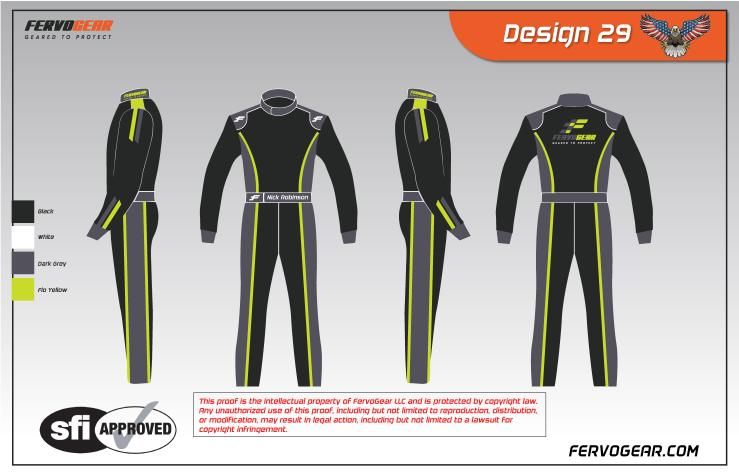 Custom race suit design 27