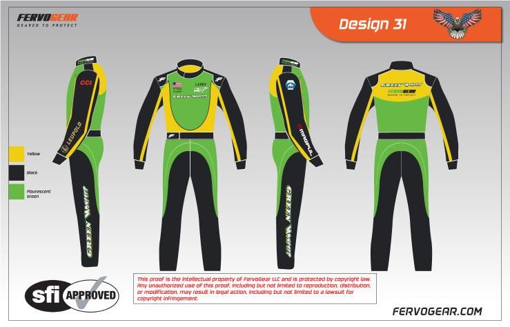 Custom race suit design 29