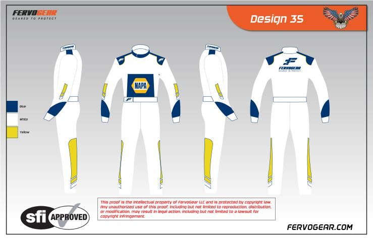 Custom race suit design 33