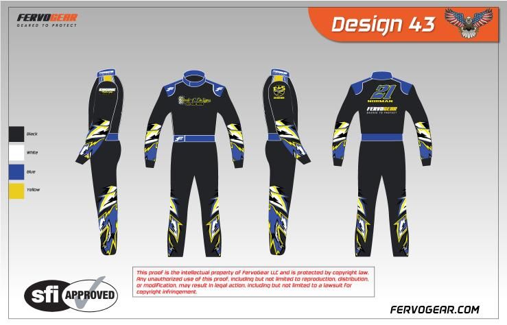 Custom race suit design 41